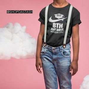 Custom School Grade Tshirt Unisex Kids